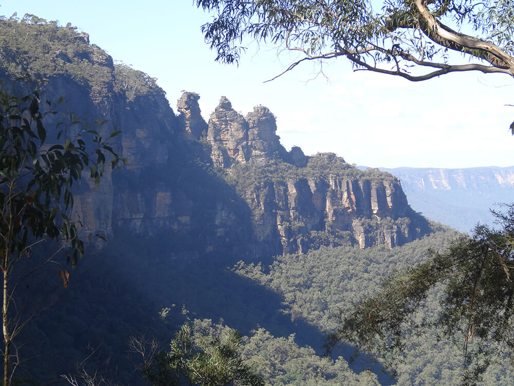 Three Sisters from the Furber Track About the Mountains