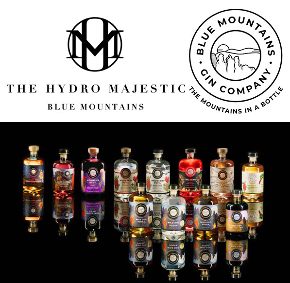 Exciting news! Blue Mountains Gin Company + The HydroMajestic Hotel- Belgravia Bar