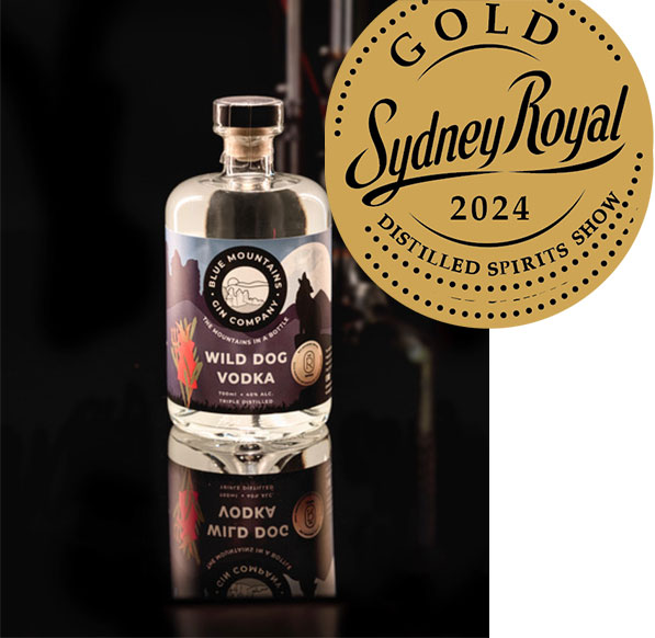 Gold For Wild Dog Vodka