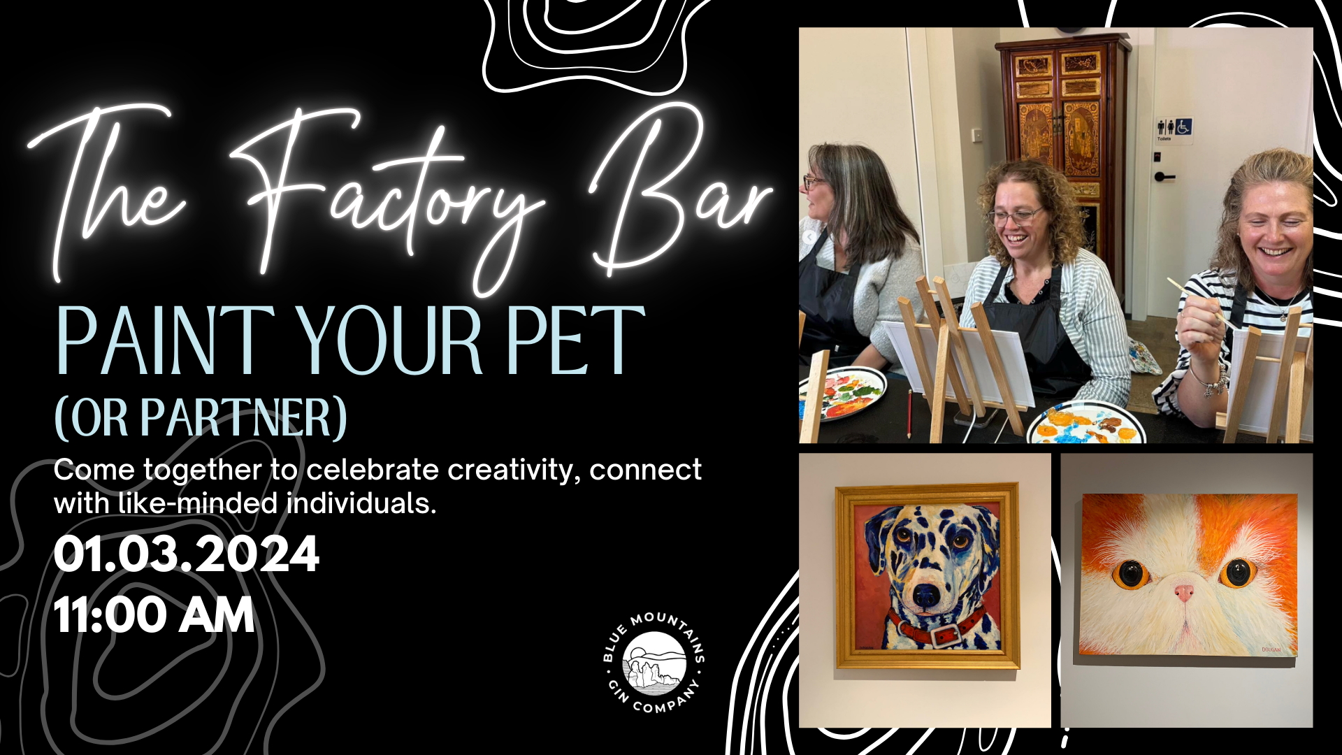 Paint Your Pet or Partner with Sam Dougan